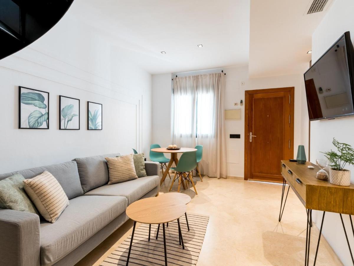 Pj Terraza Privada Banera Exterior Junto Catedral Apartment Sevilla Bagian luar foto